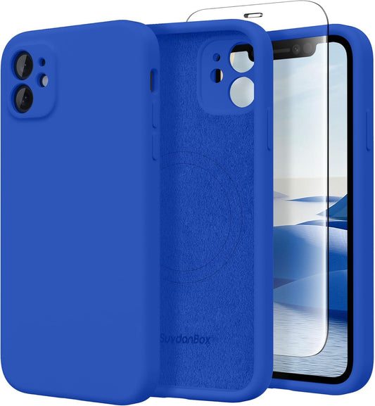 iPhone 11 Phone Case Silicone Compatible with MagSafe