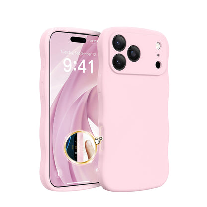 Magnetic & Silicone for iPhone 18 Pro Case, Light Blue