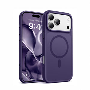Magnetic for iPhone 18 Pro Case, Dark Purple