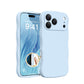 Magnetic & Silicone for iPhone 18 Pro Case, Light Blue