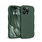 Magnetic &amp; Silicone for iPhone 15 Pro Max Case, Brown