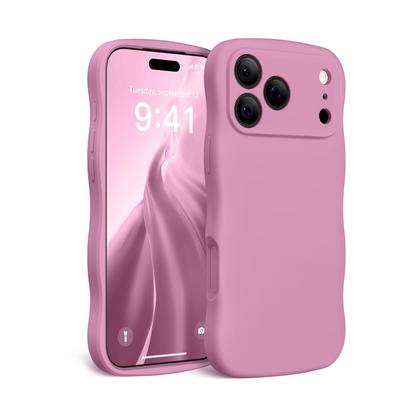 iPhone 17 Pro Max Silicone Case Wave Frame