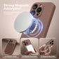 Magnetic for iPhone 13 Pro Case Silicone Brown