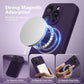 Magnetic for iPhone 14 Pro Case Silicone Deep Purple