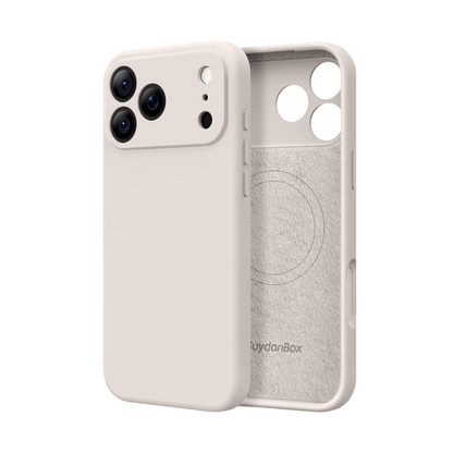 Magnetic for iPhone 17 Pro Case Silicone Stone