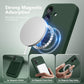 Magnetic for iPhone 16 Plus Case Silicone Alpine Green