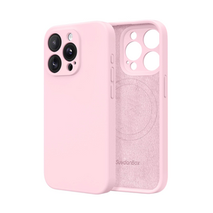 Magnetic for iPhone 14 Pro Max Case Silicone Hot Pink