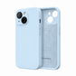 Magnetic for iPhone 14 Case Silicone Lake Blue