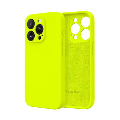 Magnetic for iPhone 14 Pro Case Silicone Deep Purple