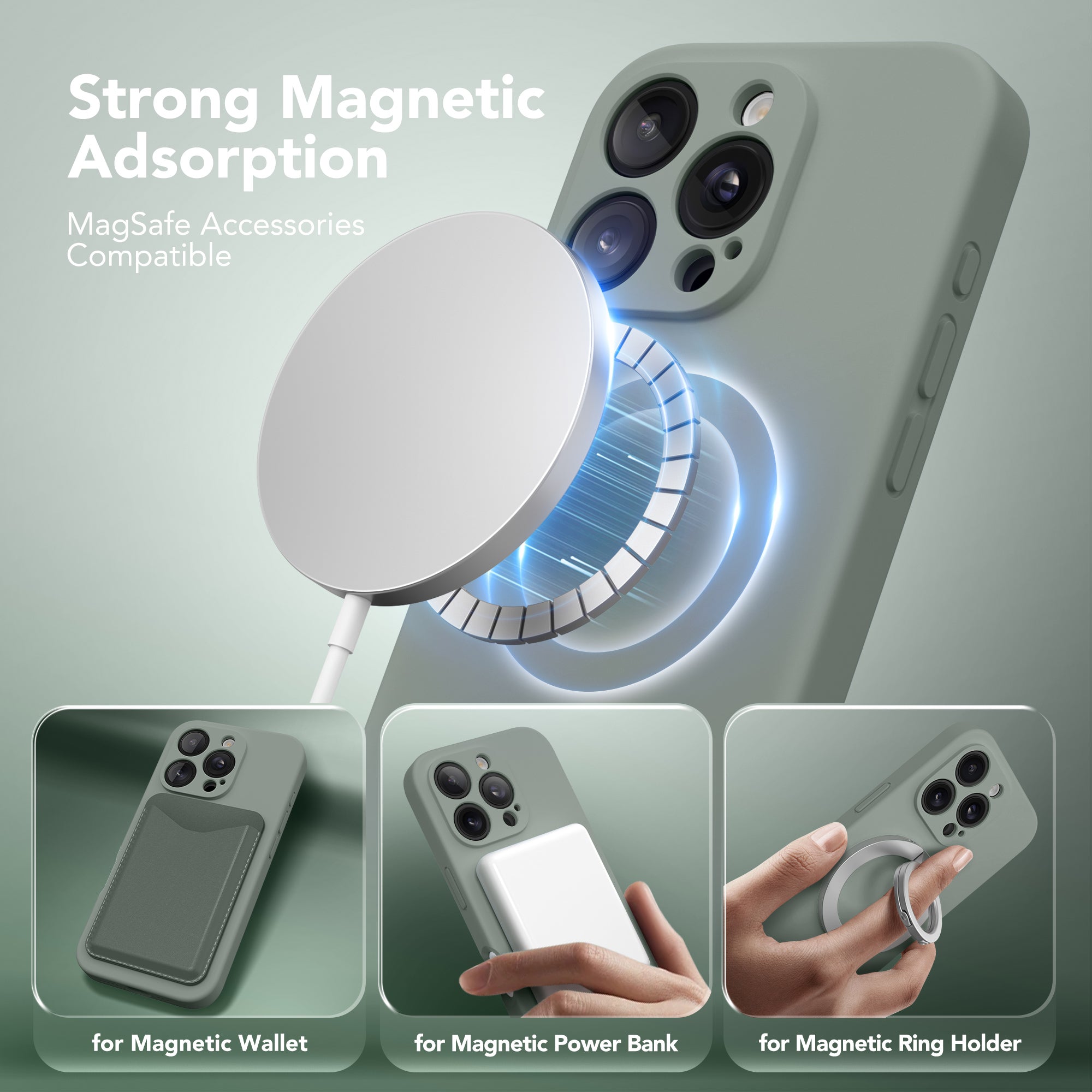 iPhone 16 Pro Max Case Compatible with MagSafe