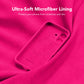 Magnetic for iPhone 16 Case Silicone Hot Pink