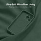 Stronger Magnetic Silicone for iPhone 16 Pro Case,Alpine Green