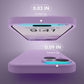Magnetic for iPhone 15 Case Silicone Light Purple