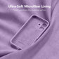 Magnetic for iPhone 17 Case Silicone Light Purple