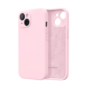 Magnetic for iPhone 13 Case Silicone Light Purple