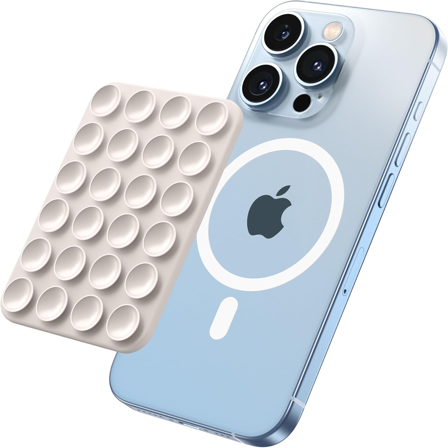 Magnetic Suction Cup Phone Mount Stone