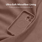 Magnetic &amp; Silicone for iPhone 15 Pro Max Case, Brown