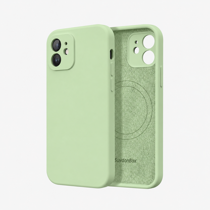 iPhone 12 Case Silicone  for  Magnetic