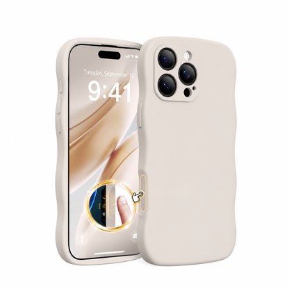 Magnetic Silicone for iPhone 16 Pro Max Case, Stone