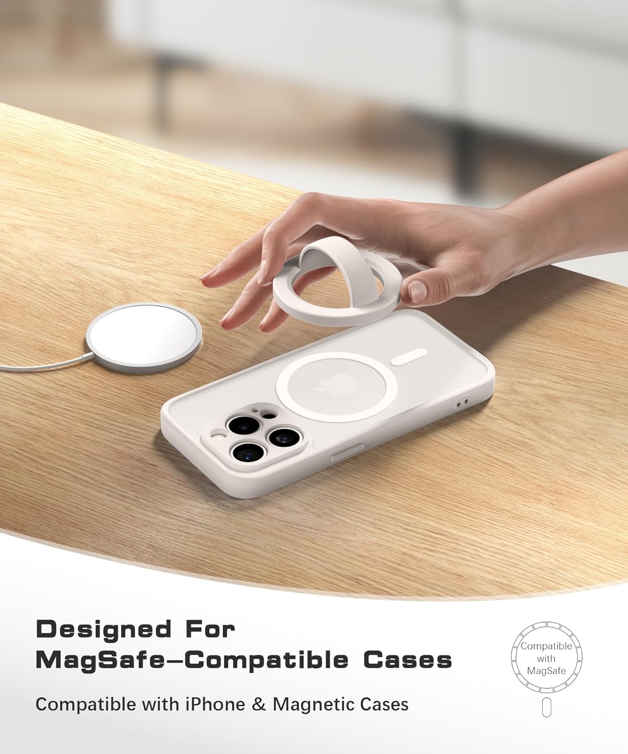 Magnetic Phone Grip Stone