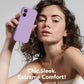 Magnetic for iPhone 17 Case Silicone Light Purple
