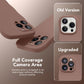 Magnetic &amp; Silicone for iPhone 15 Pro Max Case, Brown