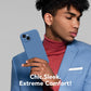 Magnetic for iPhone 14 Case Silicone Lake Blue