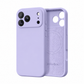 Magnetic for iPhone 18 Pro Case Silicone Lilac