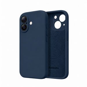 Magnetic for iPhone 16 Case Silicone Dark Gray
