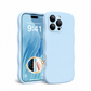 Magnetic Silicone for iPhone 16 Pro Max Case, Stone